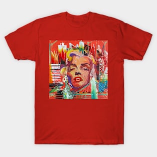 Portrait Marilyn New York City T-Shirt